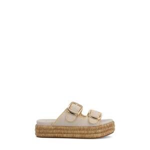 NEW MIA SHOES women's mieko sandal in seashell
